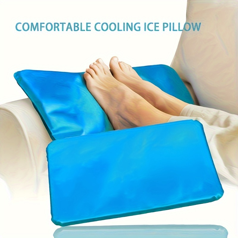 Cooling Pillow Gel - Bantal Es Gel Biru, Bantal Otot