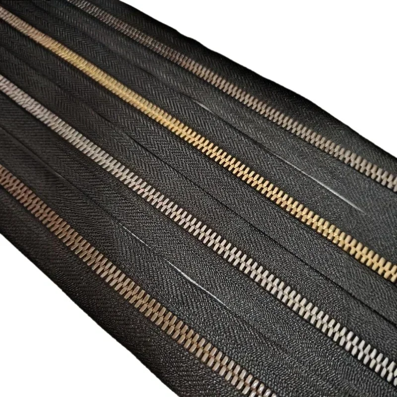Jp Home Textiles - 2 M/Lot Terus Menerus Ykk Logam