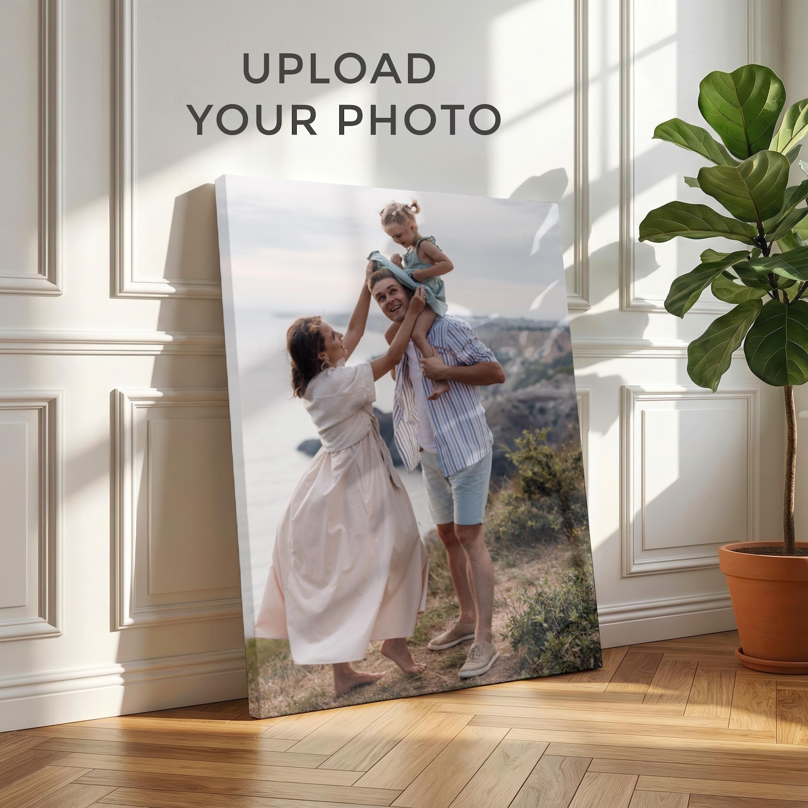 Home And Textiles - Kanvas Foto Pribadi, Seni Dinding Keluarga