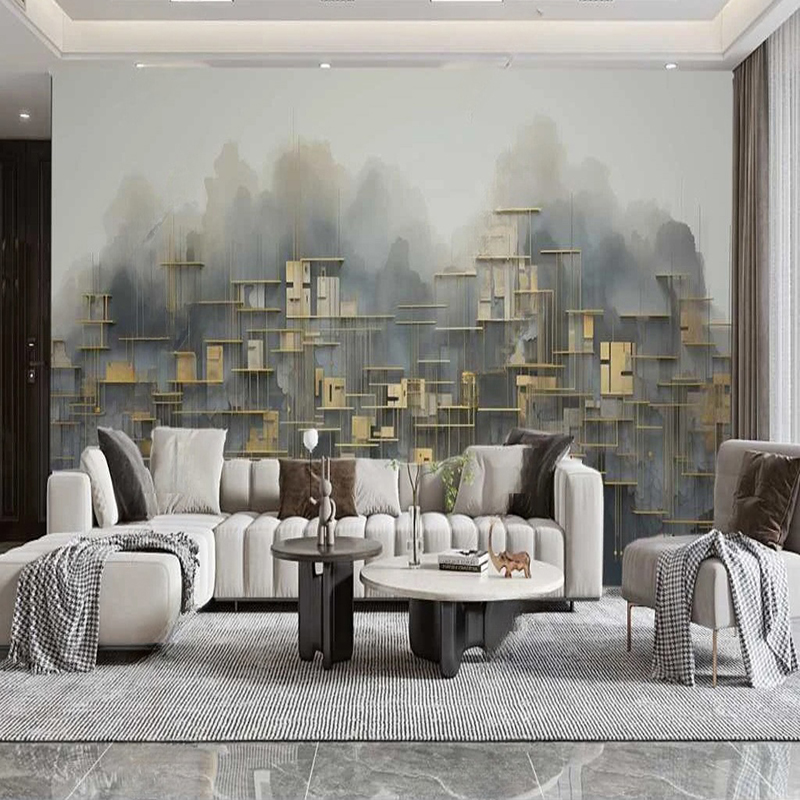 Foto Kustom Mural Gaya Modern  - Home Textiles City ulasan dan harga