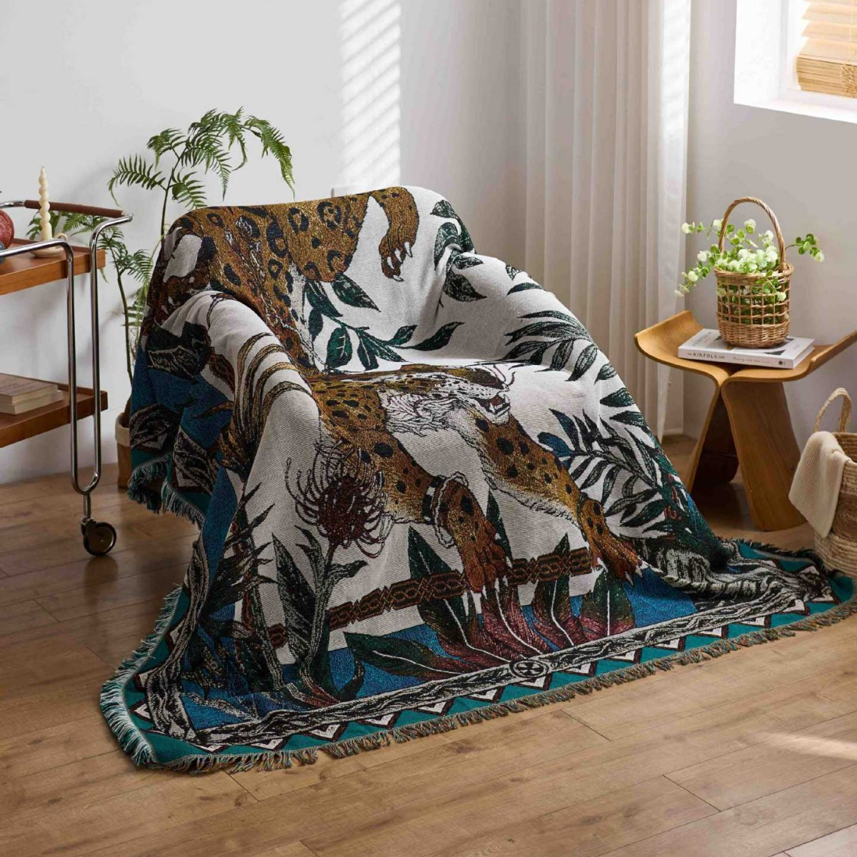 Selimut Dinding Motif Hewan Hu - Home Textiles City ulasan dan harga