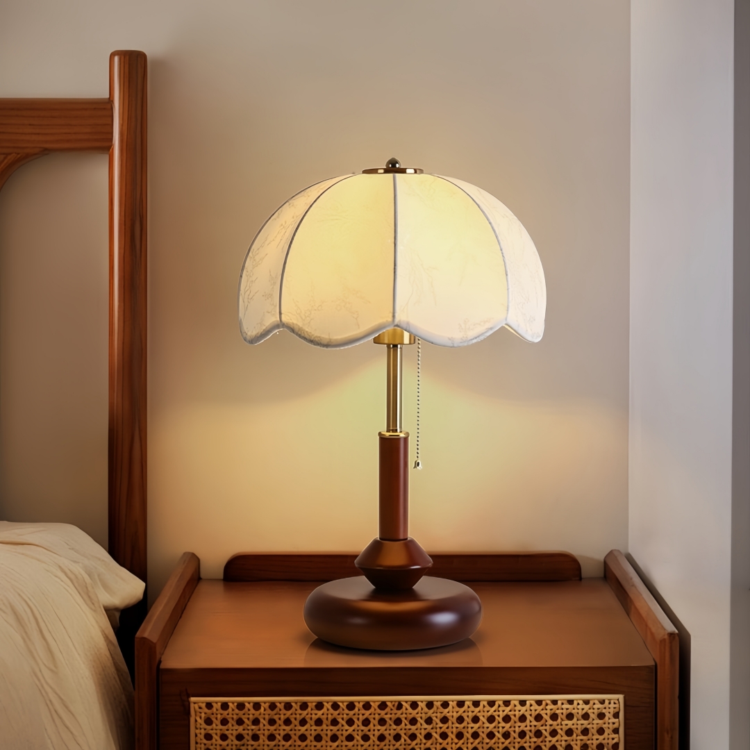 Lampu Meja Vintage Berbentuk K - Home And Textiles ulasan dan harga