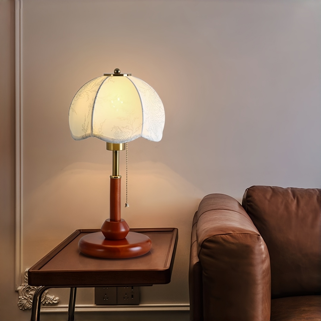 Lampu Meja Vintage Berbentuk K - Home And Textiles ulasan dan harga