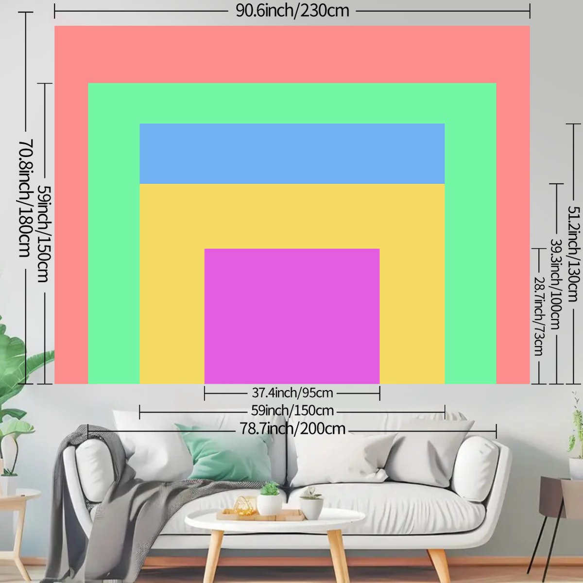 1 buah permadani bendera Ameri - Home And Textiles ulasan dan harga
