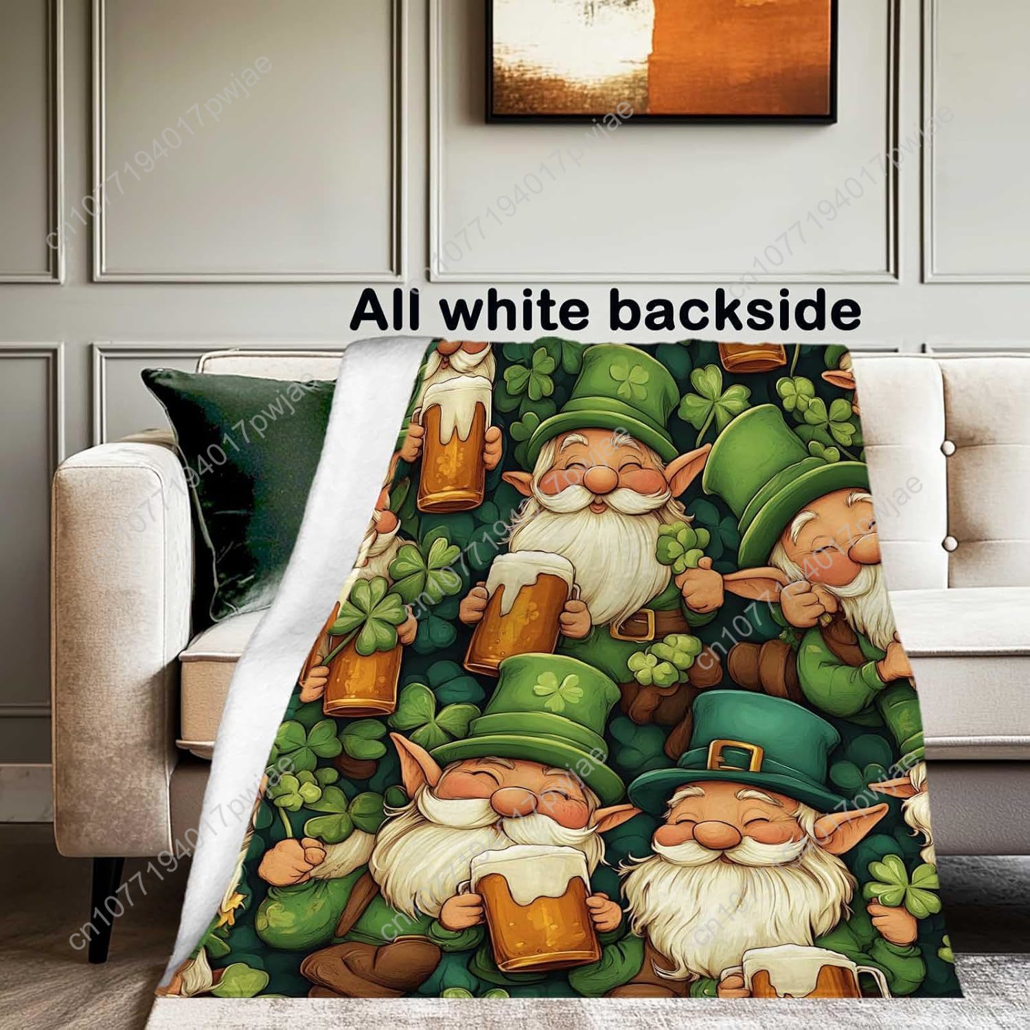 Selimut Lembut Hari St. Patric - Home Of Textiles ulasan dan harga