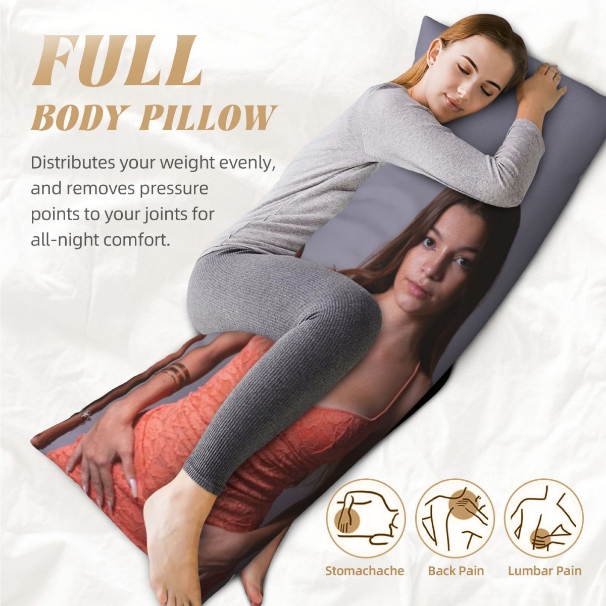 1 Sarung Bantal Foto Kustom –  - Home Of Textiles ulasan dan harga