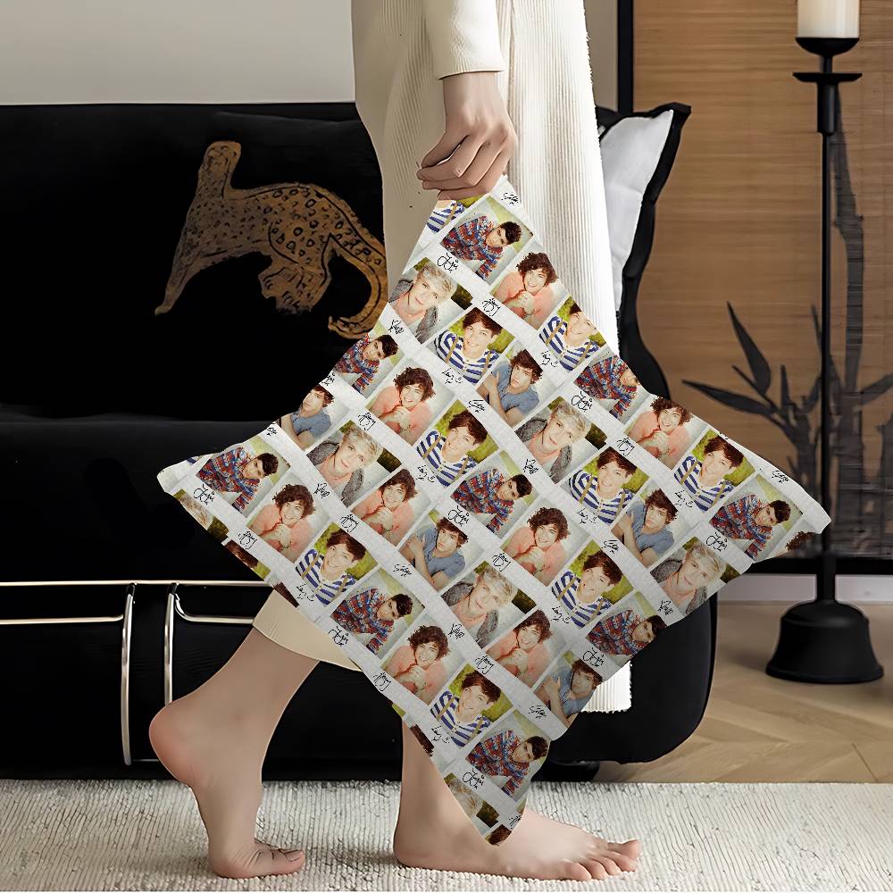 Sarung Bantal Boy Band O-One D - Home Textiles Direct ulasan dan harga
